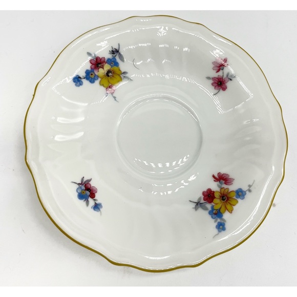 Rosenthal Parzival Espresso Mocca Cup & Saucer Corn Flowers Germany - Picture 5 of 5